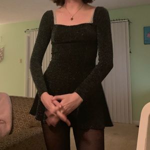 Sparkly urban outfitters romper